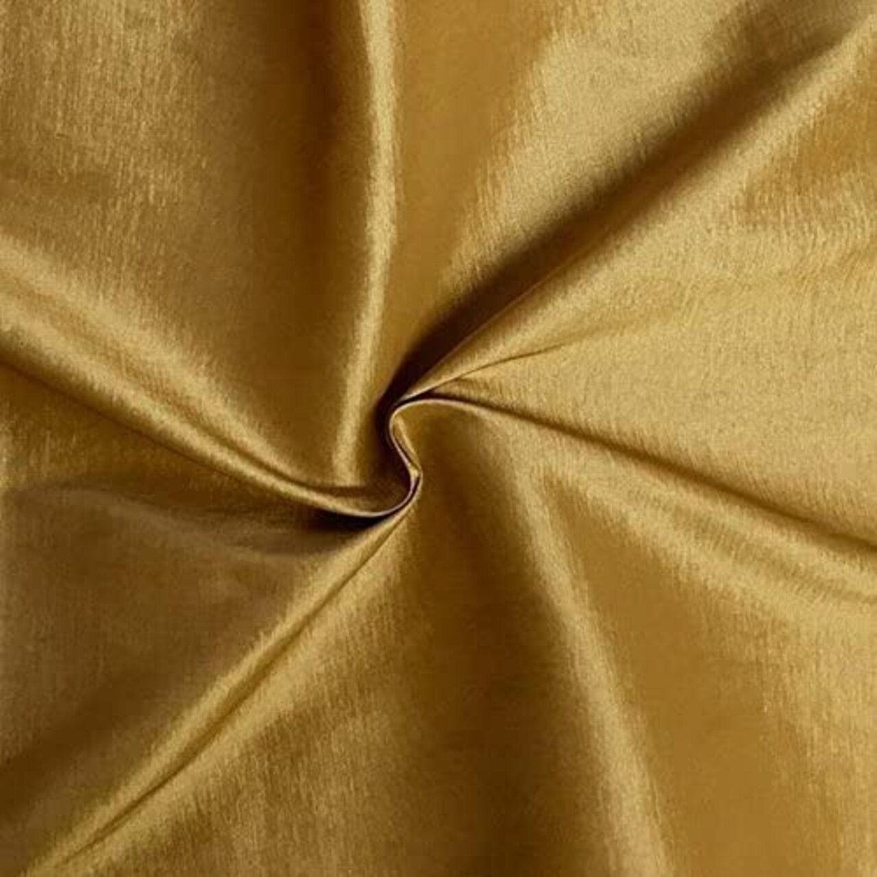 1 Yard 60" Wide Gold Stretch Taffeta Fabric Solid Satin Polyester for Dresses, Bridal Gowns & Crafts